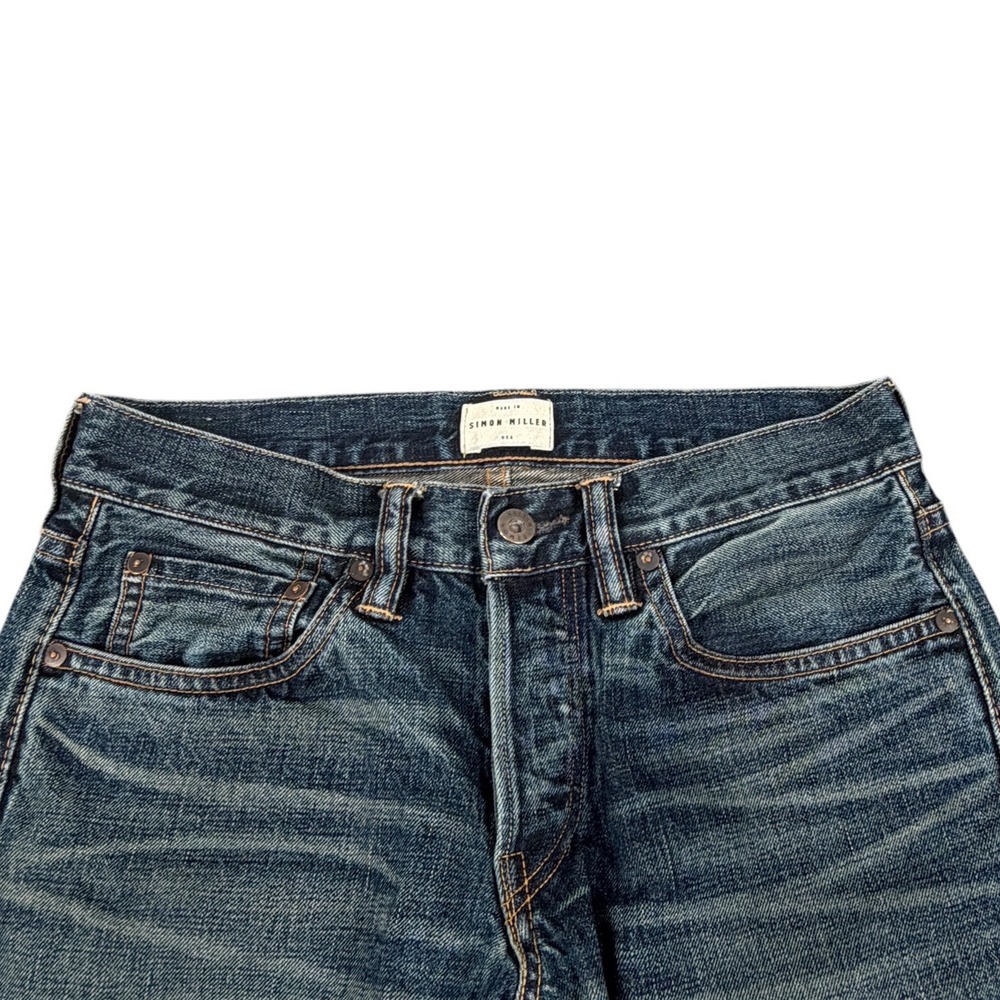 Simon Miller Park View Denim Selvedge Jeans Mens Slim Fit 28X32 - Picture 2 of 8